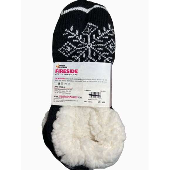 Little Hotties Womens Fireside Cozy Slipper Socks Aloe Infused - Picture 3 of 8